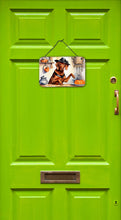 Load image into Gallery viewer, Vizsla Fall Kitchen Pumpkins Wall or Door Hanging Prints