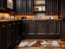 Load image into Gallery viewer, Vizsla Fall Kitchen Pumpkins Runner Mat 28x58