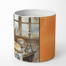 Load image into Gallery viewer, Weimaraner Fall Kitchen Pumpkins Decorative Soy Candle