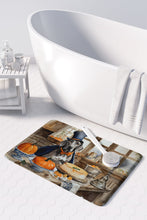 Load image into Gallery viewer, Weimaraner Fall Kitchen Pumpkins Memory Foam Kitchen Mat