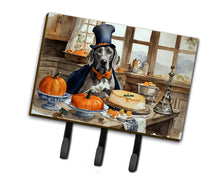 Load image into Gallery viewer, Weimaraner Fall Kitchen Pumpkins Leash or Key Holder