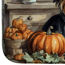 Load image into Gallery viewer, Yorkie Fall Kitchen Pumpkins Dish Drying Mat