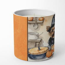 Load image into Gallery viewer, Yorkie Fall Kitchen Pumpkins Decorative Soy Candle
