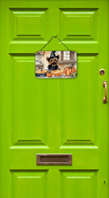 Load image into Gallery viewer, Yorkie Fall Kitchen Pumpkins Wall or Door Hanging Prints