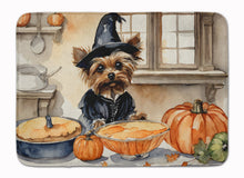 Load image into Gallery viewer, Yorkie Fall Kitchen Pumpkins Memory Foam Kitchen Mat