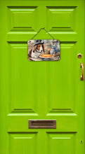 Load image into Gallery viewer, Basset Hound Fall Kitchen Pumpkins Wall or Door Hanging Prints
