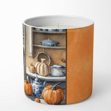 Load image into Gallery viewer, Belgian Sheepdog Fall Kitchen Pumpkins Decorative Soy Candle
