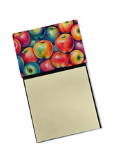 Load image into Gallery viewer, Colorful Apples Sticky Note Holder- Refiilable Desk Accessory Note Pad