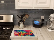Load image into Gallery viewer, Colorful Apples Glass Cutting Boards – Durable, Decorative Kitchen Art Large