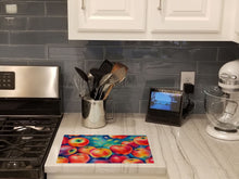 Load image into Gallery viewer, Colorful Apples Glass Cutting Boards – Durable, Decorative Kitchen Art Large
