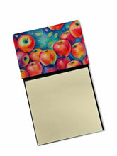 Load image into Gallery viewer, Colorful Apples Sticky Note Holder- Refiilable Desk Accessory Note Pad