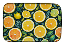 Load image into Gallery viewer, Colorful Lemons Dish Drying Mat