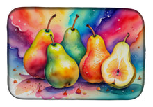 Load image into Gallery viewer, Colorful Pears Dish Drying Mat
