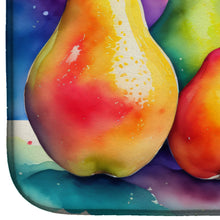 Load image into Gallery viewer, Colorful Pears Dish Drying Mat