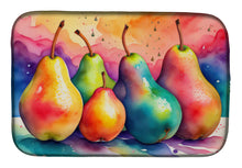 Load image into Gallery viewer, Colorful Pears Dish Drying Mat