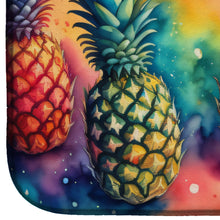 Load image into Gallery viewer, Colorful Pineapples Dish Drying Mat