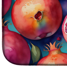 Load image into Gallery viewer, Colorful Pomegranates Dish Drying Mat