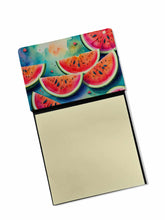 Load image into Gallery viewer, Colorful Watermelons Sticky Note Holder- Refiilable Desk Accessory Note Pad