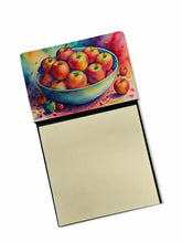 Load image into Gallery viewer, Colorful Apples Sticky Note Holder- Refiilable Desk Accessory Note Pad