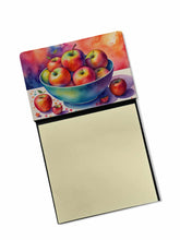 Load image into Gallery viewer, Colorful Apples Sticky Note Holder- Refiilable Desk Accessory Note Pad