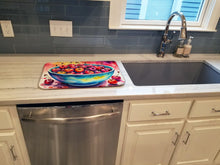 Load image into Gallery viewer, Colorful Cherries Dish Drying Mat