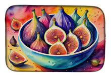 Load image into Gallery viewer, Colorful Figs Dish Drying Mat