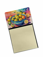 Load image into Gallery viewer, Colorful Lemons Sticky Note Holder- Refiilable Desk Accessory Note Pad