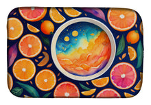 Load image into Gallery viewer, Colorful Oranges Dish Drying Mat