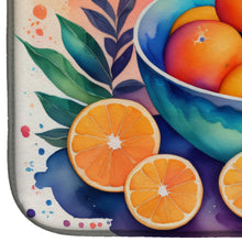 Load image into Gallery viewer, Colorful Oranges Dish Drying Mat
