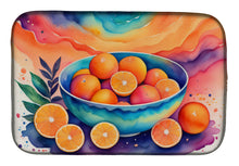 Load image into Gallery viewer, Colorful Oranges Dish Drying Mat