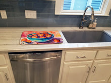 Load image into Gallery viewer, Colorful Peaches Dish Drying Mat