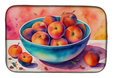 Load image into Gallery viewer, Colorful Peaches Dish Drying Mat