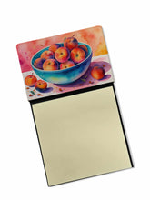 Load image into Gallery viewer, Colorful Peaches Sticky Note Holder- Refiilable Desk Accessory Note Pad