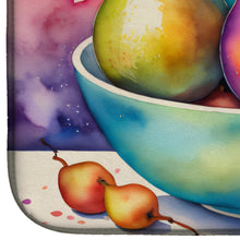 Load image into Gallery viewer, Colorful Pears Dish Drying Mat