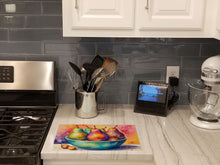 Load image into Gallery viewer, Colorful Pears Glass Cutting Boards – Durable, Decorative Kitchen Art Large