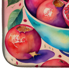 Load image into Gallery viewer, Colorful Pomegranates Dish Drying Mat