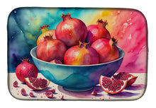 Load image into Gallery viewer, Colorful Pomegranates Dish Drying Mat
