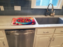 Load image into Gallery viewer, Colorful Strawberries Dish Drying Mat