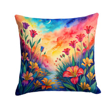 Load image into Gallery viewer, Colorful Alstroemerias Fabric Decorative Pillow
