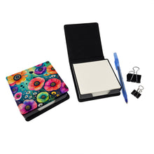 Load image into Gallery viewer, Colorful Anemones PU Leather Note Paper Holder