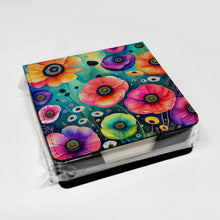 Load image into Gallery viewer, Colorful Anemones PU Leather Note Paper Holder