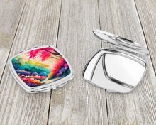 Load image into Gallery viewer, Colorful Azaleas Compact Mirror – Stylish Purse Mirror with Artistic Covers