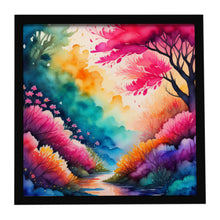 Load image into Gallery viewer, Colorful Azaleas Framed Metal Print