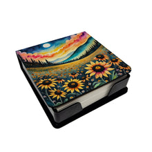 Load image into Gallery viewer, Colorful Black-eyed Susans PU Leather Note Paper Holder