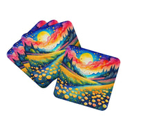 Load image into Gallery viewer, Colorful Buttercups Foam Coaster