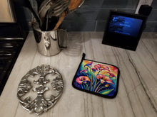 Load image into Gallery viewer, Colorful Calla Lilies Pot Holders - Set of 2 Decorative Kitchen Helpers | Made in the USA