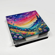 Load image into Gallery viewer, Colorful Campanula PU Leather Note Paper Holder