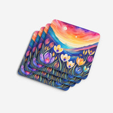Load image into Gallery viewer, Colorful Crocus Foam Coaster