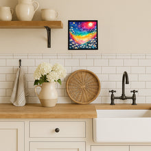 Load image into Gallery viewer, Colorful Daisies Framed Metal Print