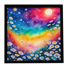 Load image into Gallery viewer, Colorful Daisies Framed Metal Print